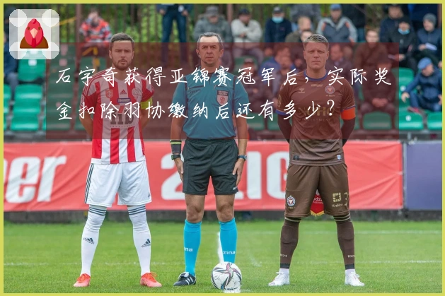 石宇奇获得亚锦赛冠军后，实际奖金扣除羽协缴纳后还有多少？